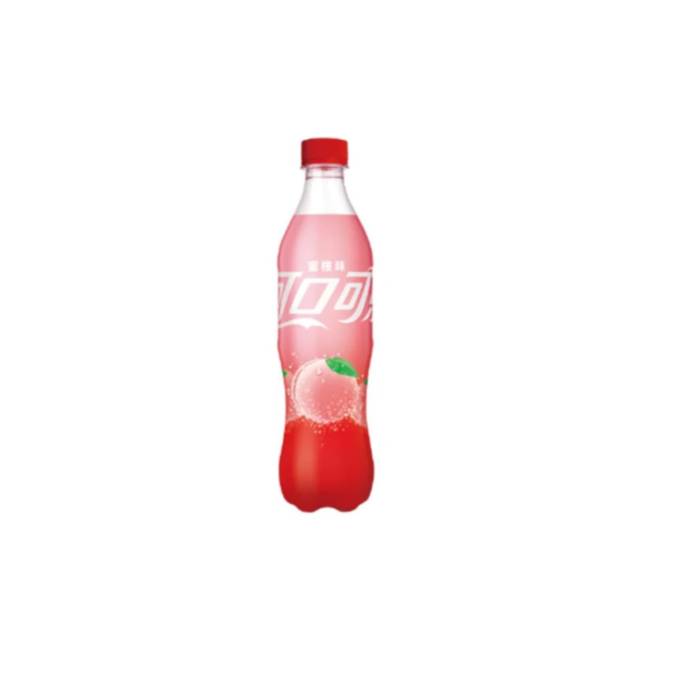 COCA COLA CHINA BOTTLE PEACH 500ml