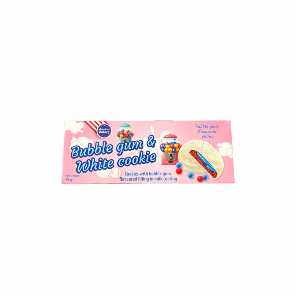 BUBBLE GUM &WHITE COOKIE